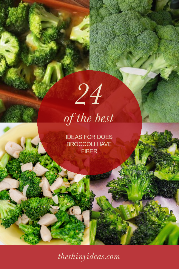 The Most Satisfying Does Broccoli Have Fiber Easy Recipes To Make at Home